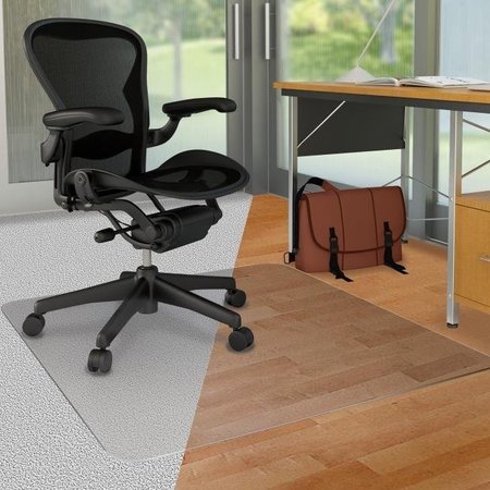 DEFLECTO Deflect-O DuoMat Carpet/Hard Floor Chairmat DEFCM23142DUO